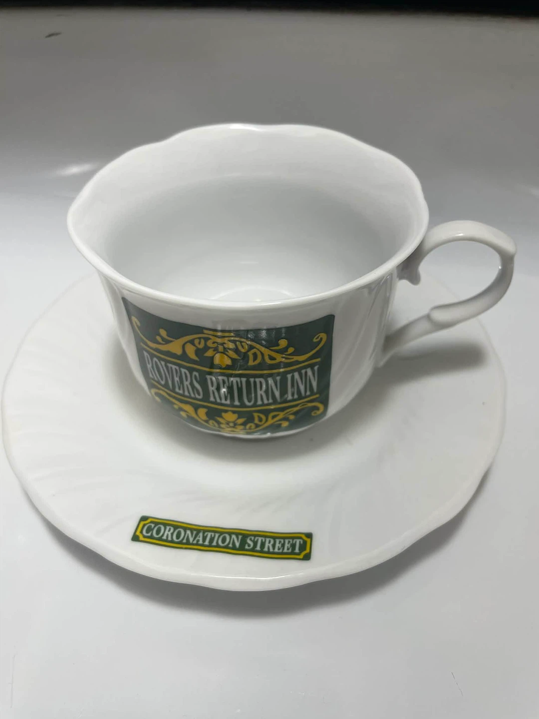 Rare Vintage Coronation Street Teacup & Saucer Set