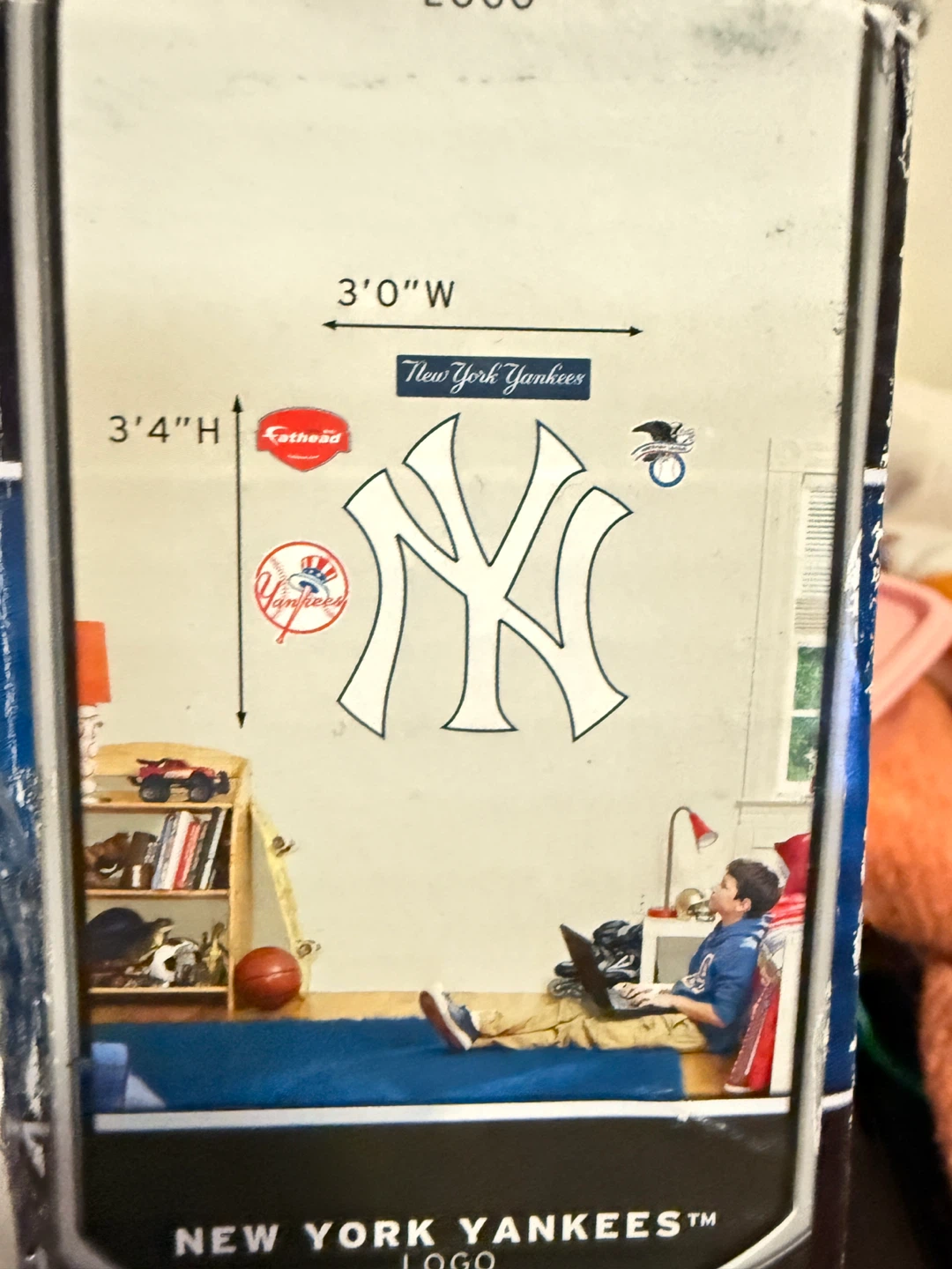 New York Yankees Logo Wall Decal