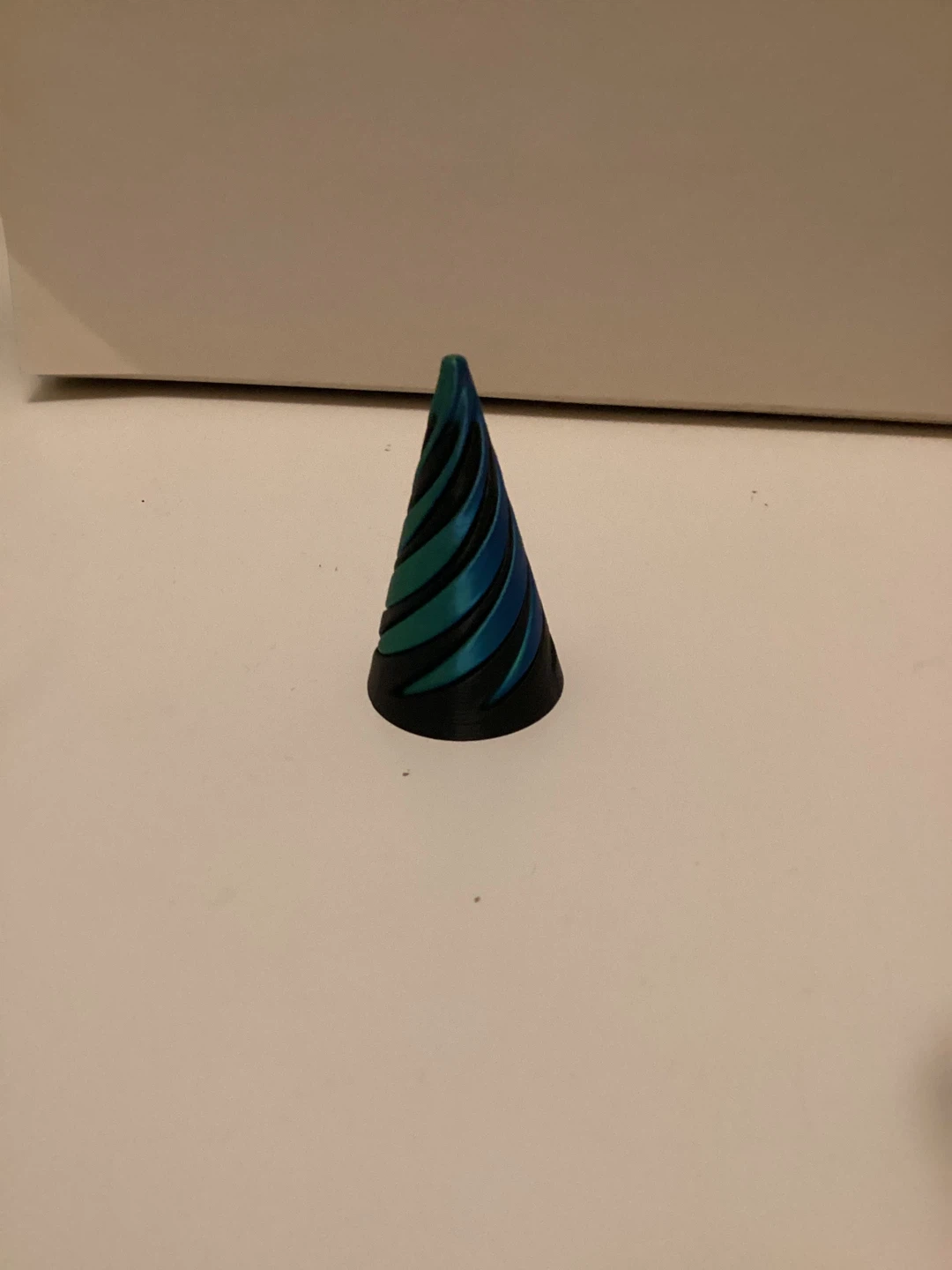3D Printed Spiral Cone Ornaments