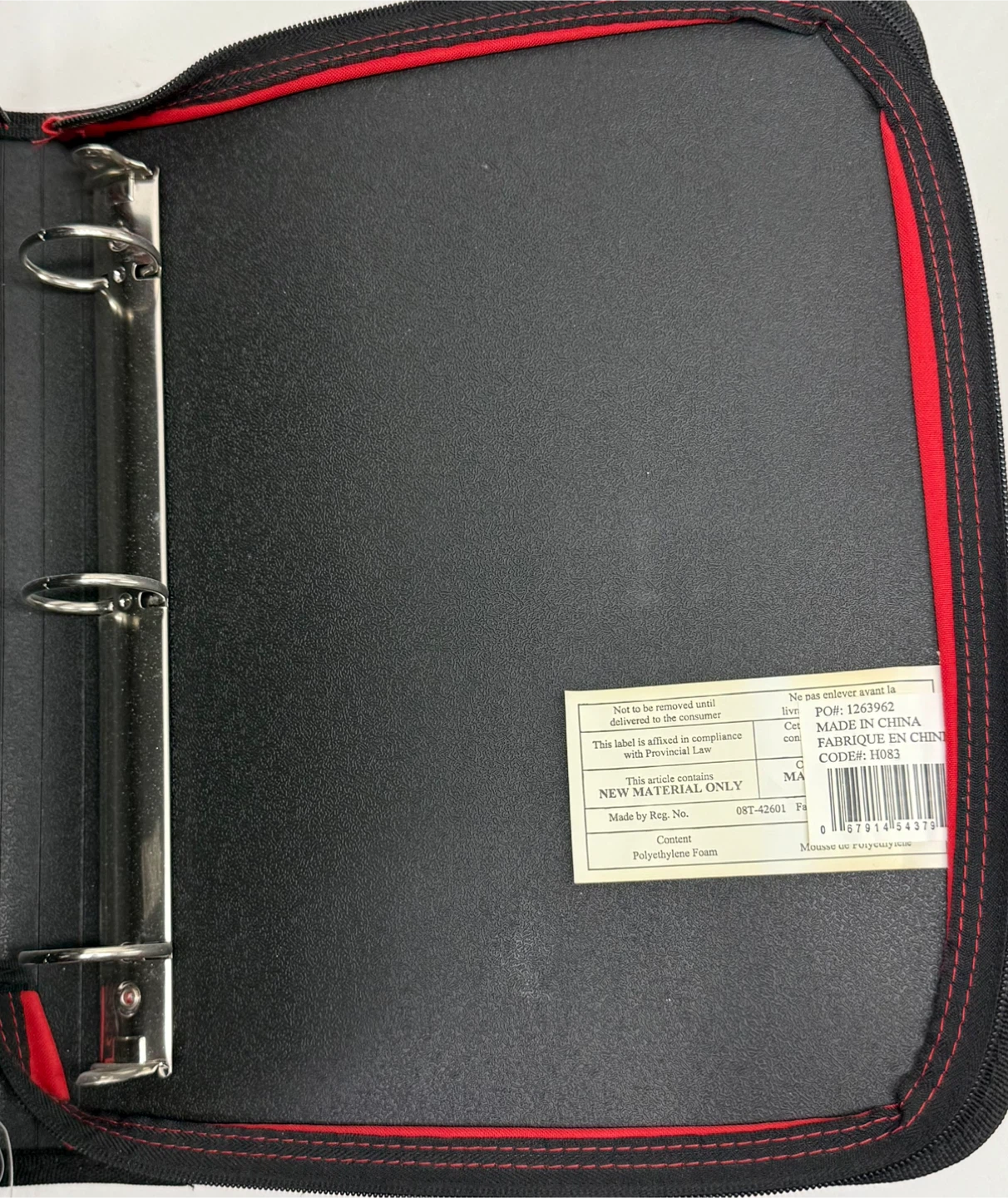 New Red Casemate Binder With Pockets - photo 4