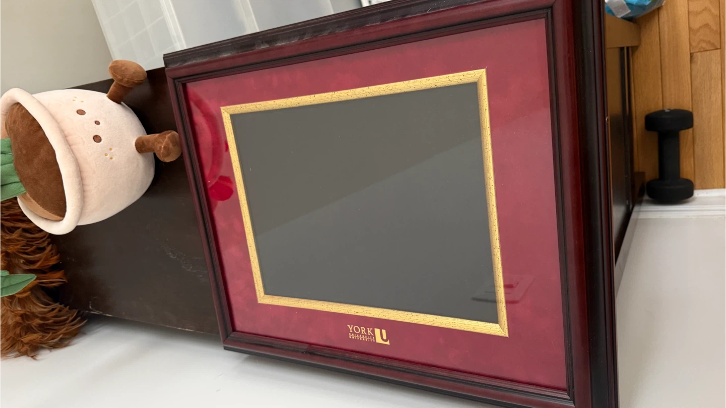 York University Graduation Photo Frame