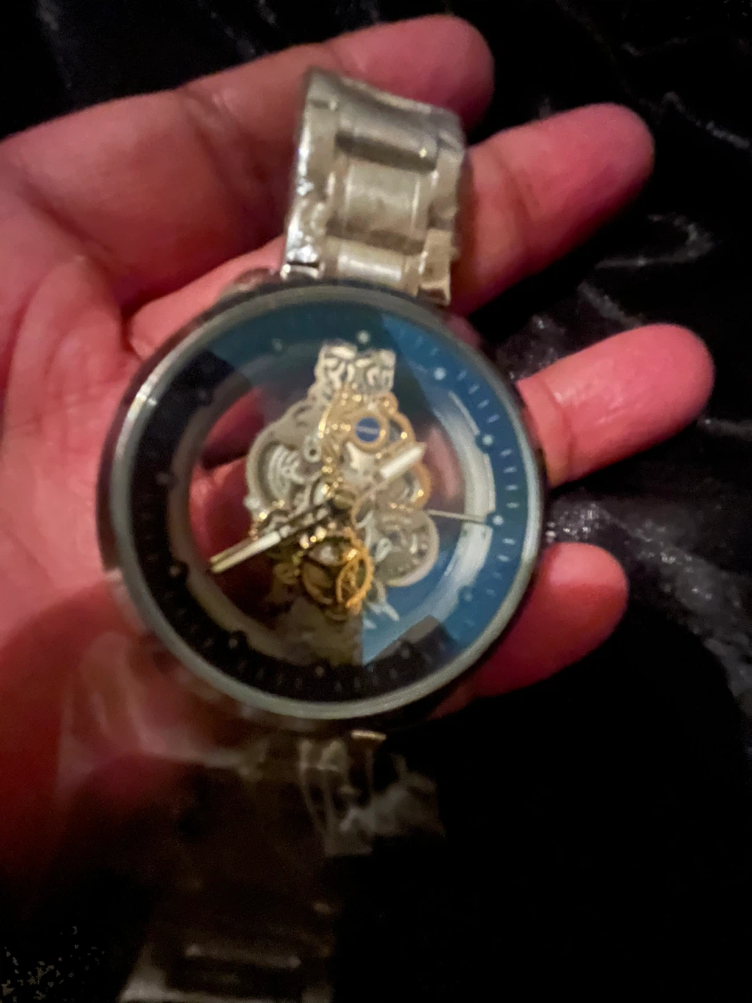 Men's Automatic Skeleton Wristwatch - photo 3