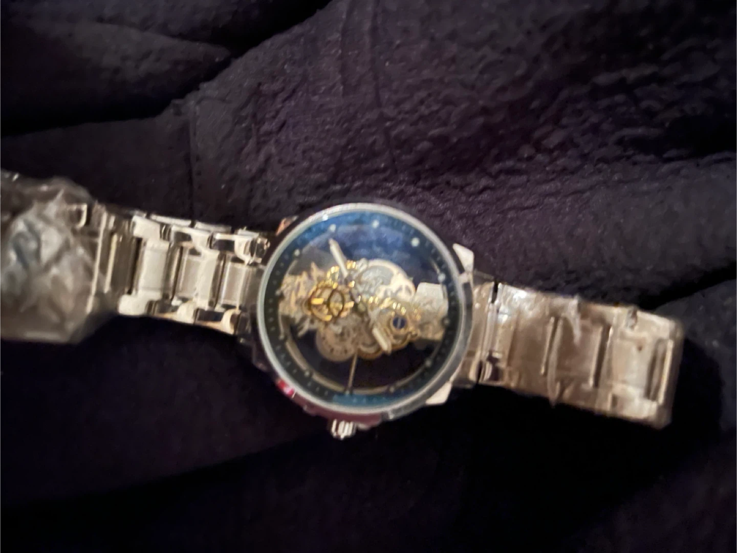 Men's Automatic Skeleton Wristwatch - photo 4
