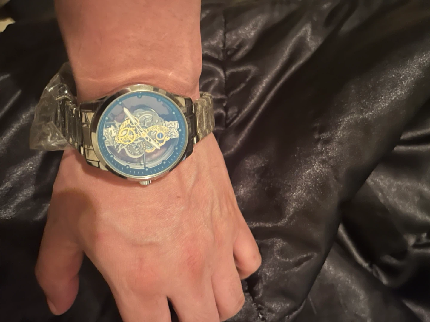 Men's Automatic Skeleton Wristwatch - photo 2