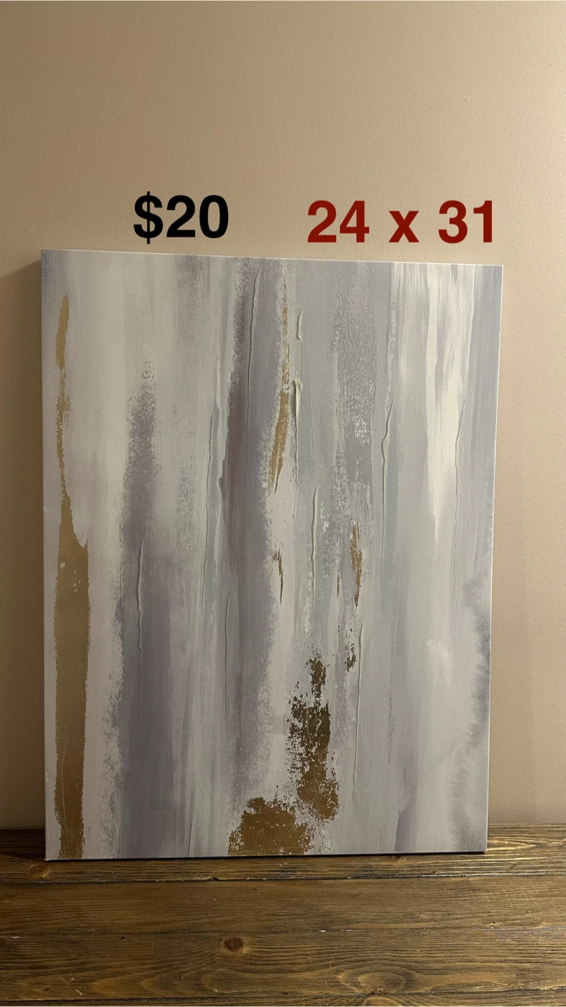 Abstract Canvas Wall Art Painting 24 x 31