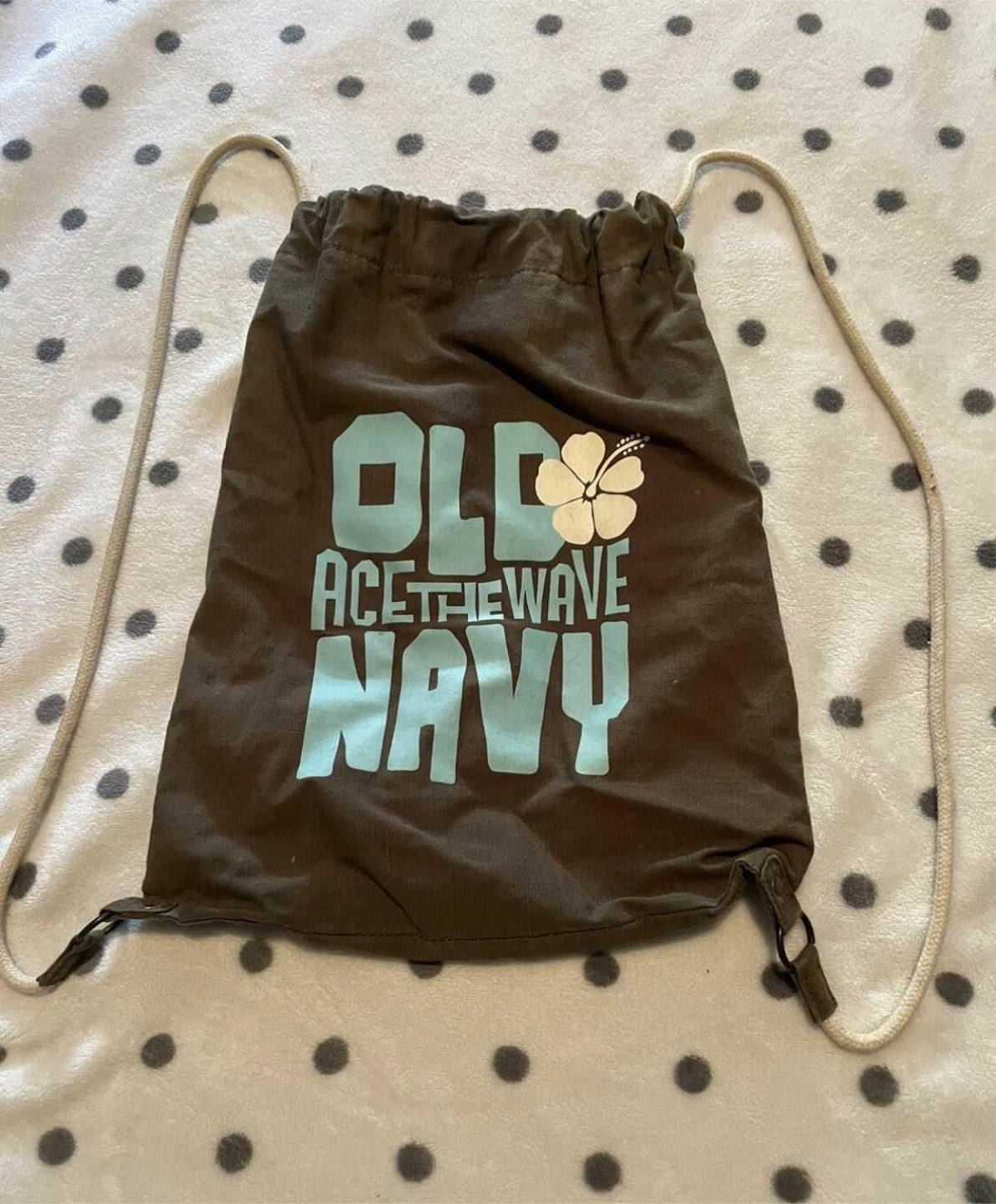 Old Navy Ace the Wave Drawstring Bag