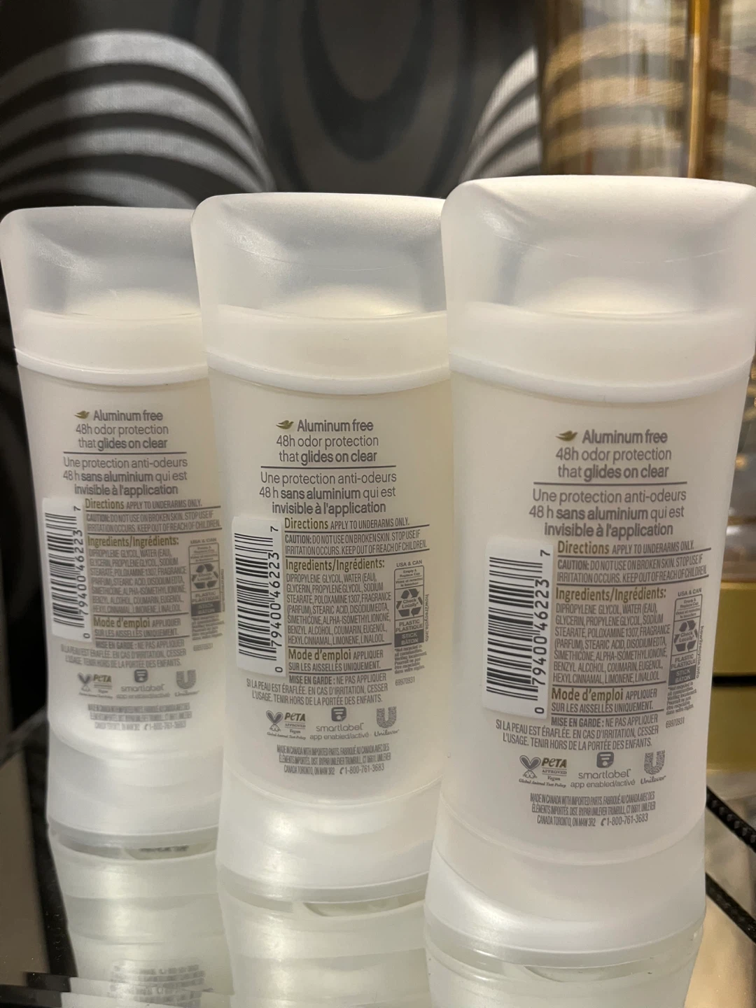 Dove 0% Aluminum Coconut & Pink Jasmine Deodorant (3 Pack) - photo 2