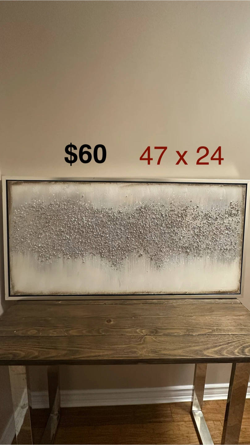 Textured Wall Art 47 x 24
