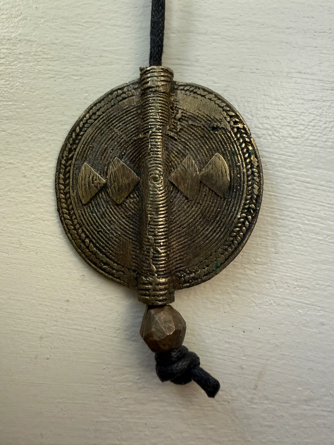 Vintage African pendant necklace