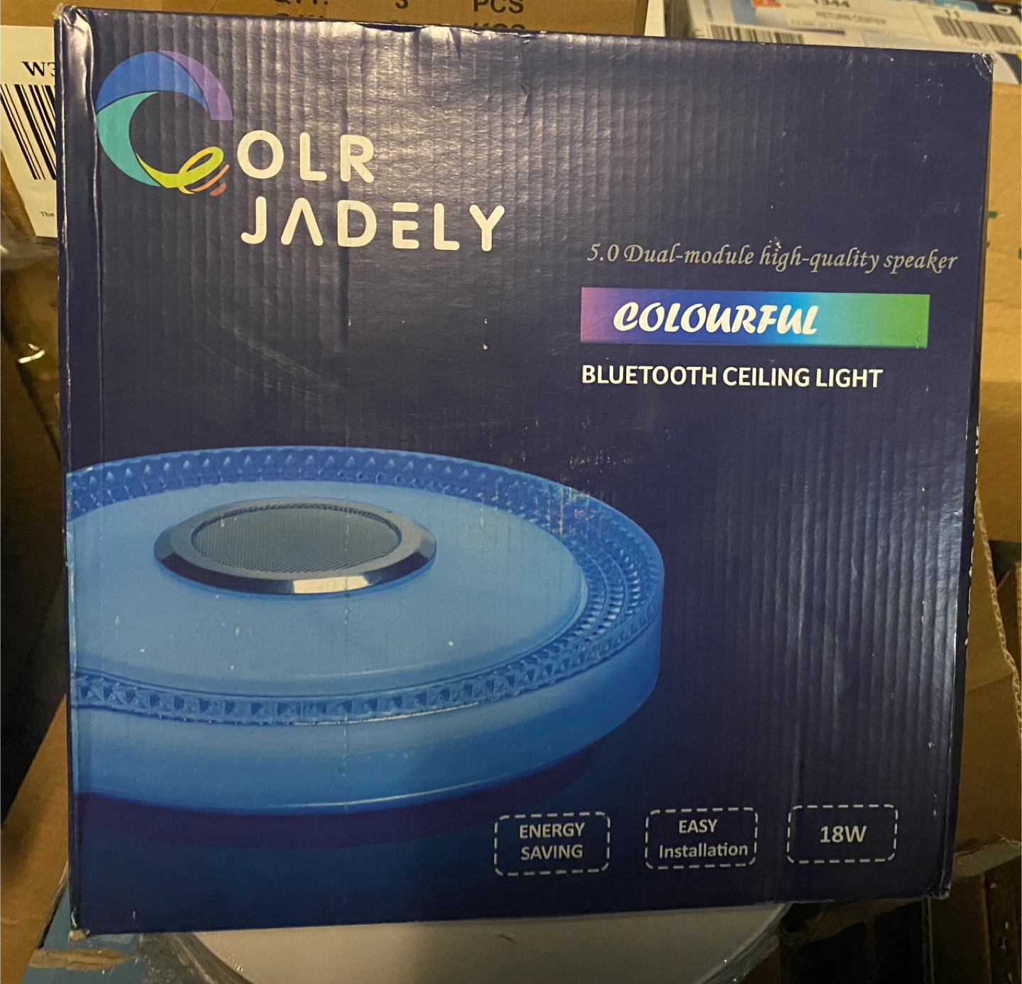 COLR JADELY Colourful Bluetooth Ceiling Light Speaker