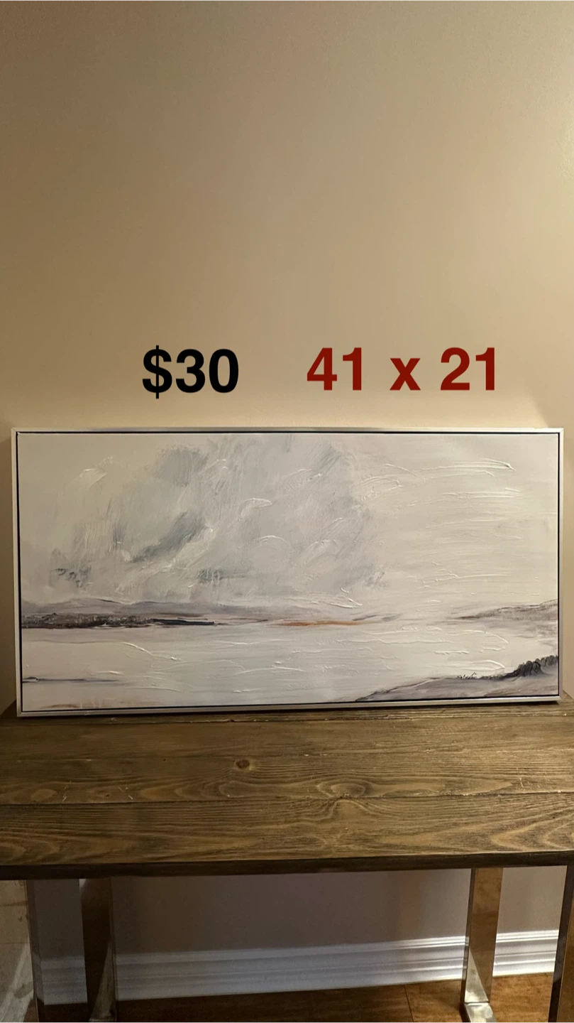 Abstract Landscape Painting 41 x 21