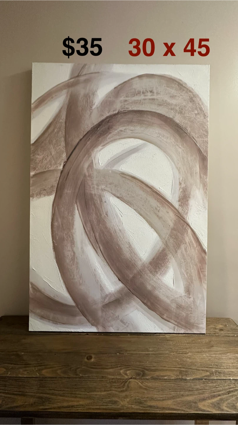 Abstract Canvas Wall Art 30 x 45