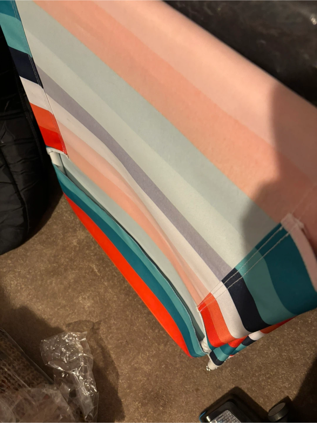Striped Beach lounge tri-fold - photo 2
