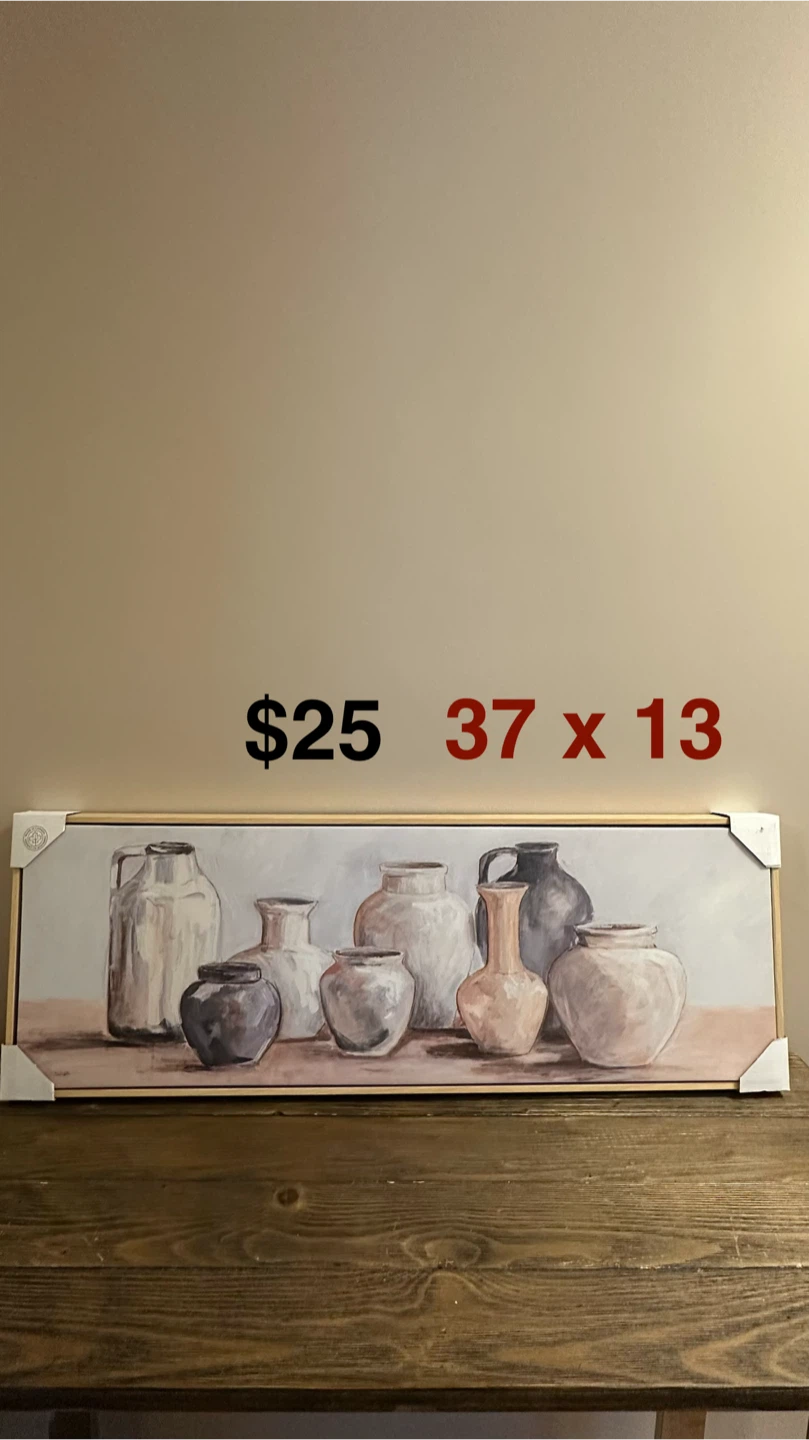 Still Life Vase Canvas Wall Art