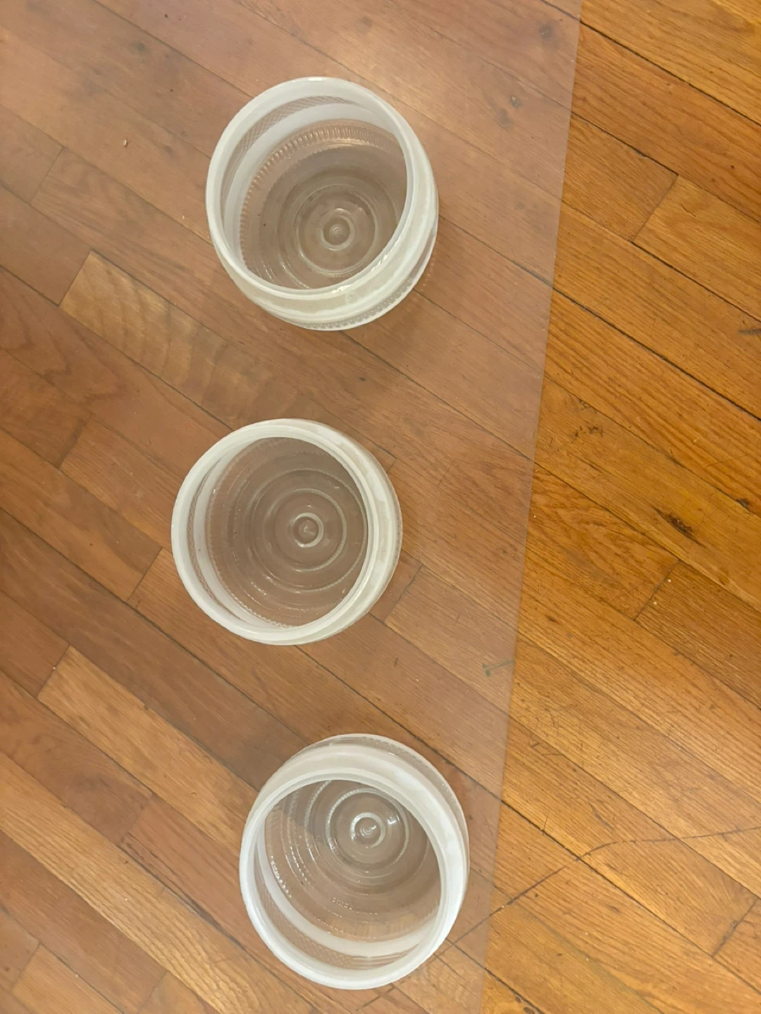 Lot of 3 Glass Lamp Shades - photo 3