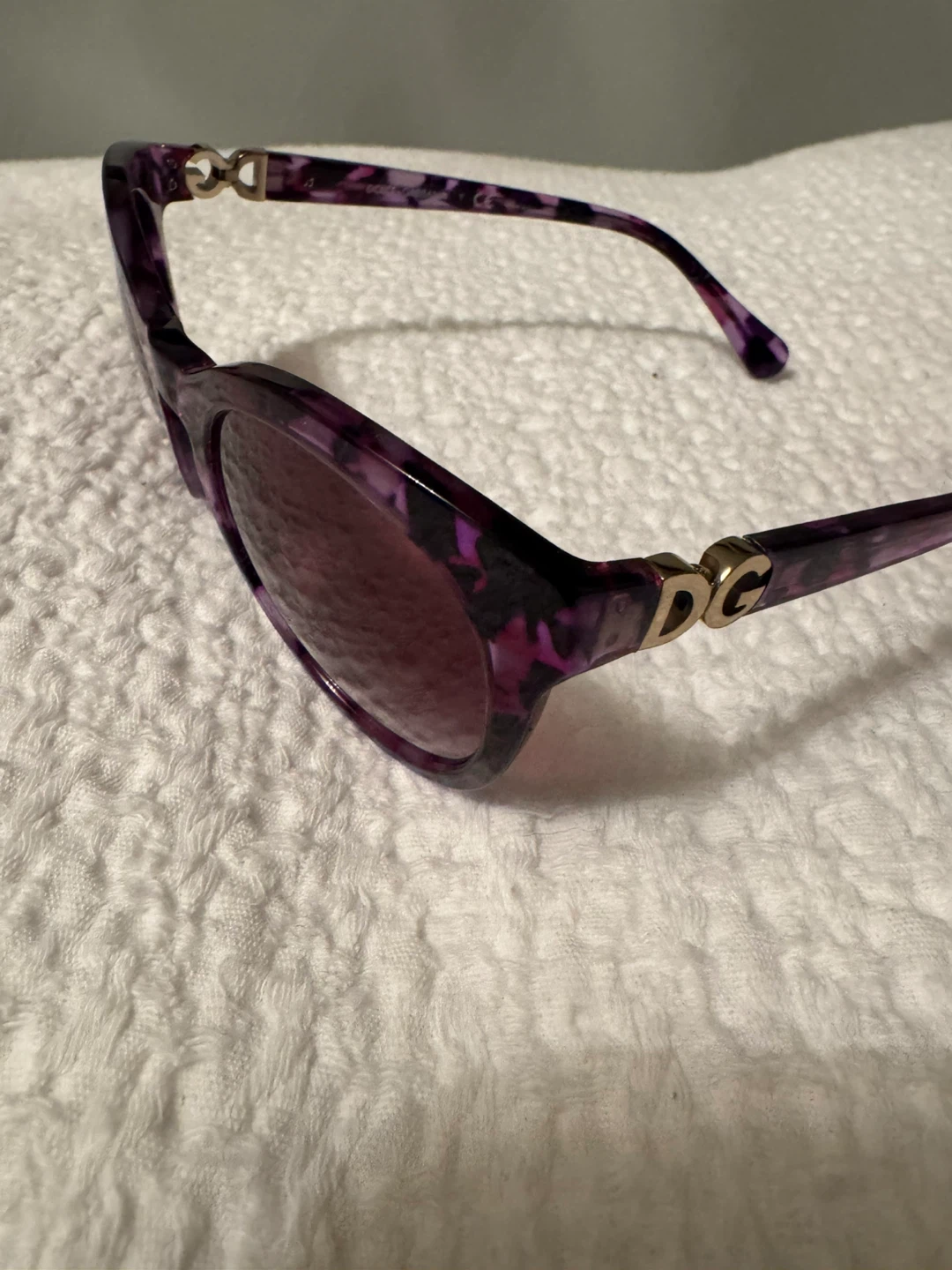 Dolce & Gabbana Purple Marble Sunglasses - photo 3
