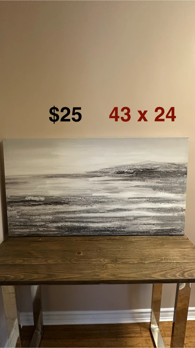Abstract Landscape Canvas Art 43 x 24