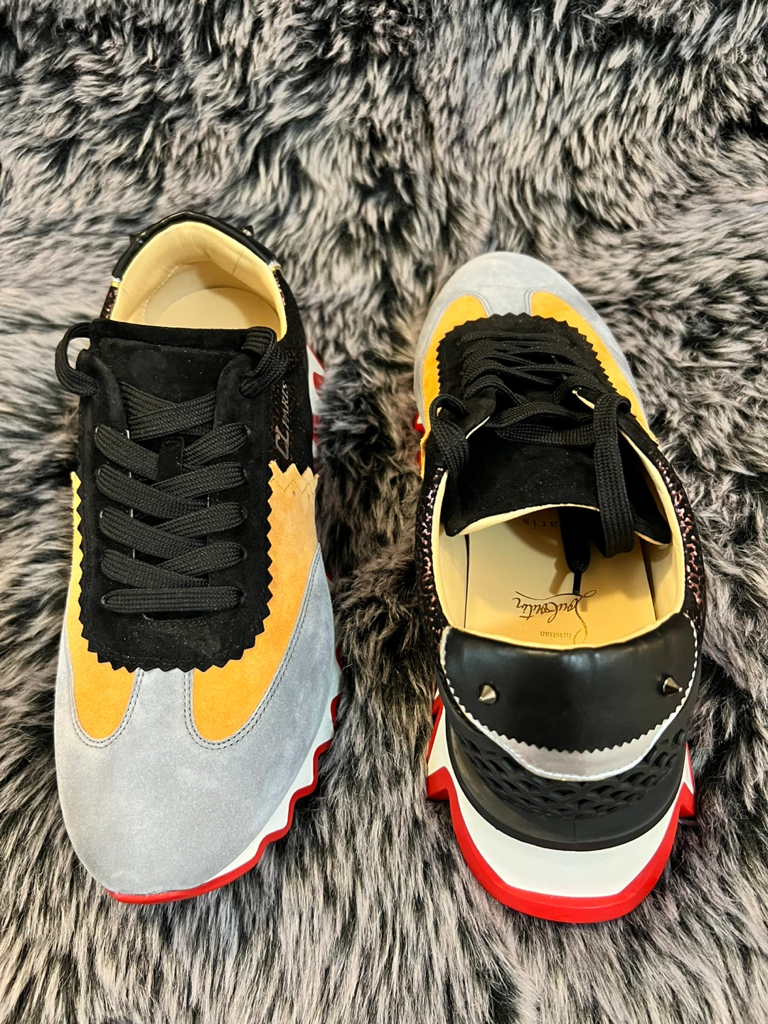 Christian Louboutin Loubishark Sneakers. Size 43 - photo 5