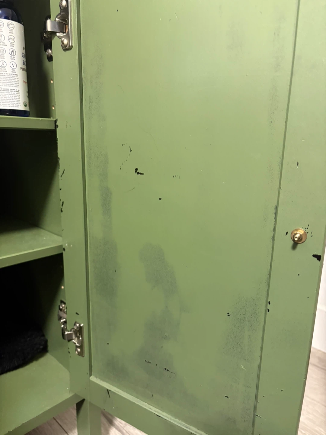 Two sage green Nightstands - photo 4