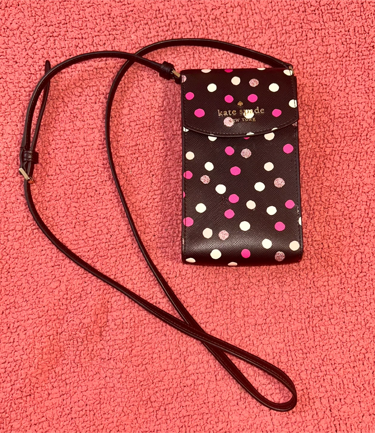 Kate Spade New York Polka Dot Crossbody Phone Bag