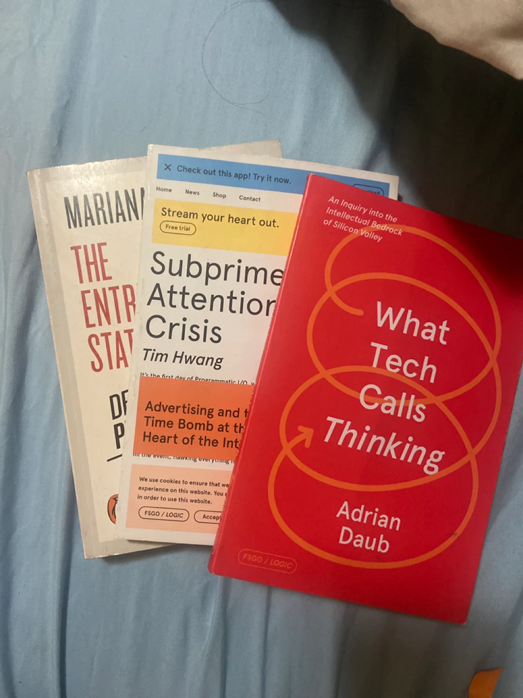 3 Economic/Entrepreneurial Books