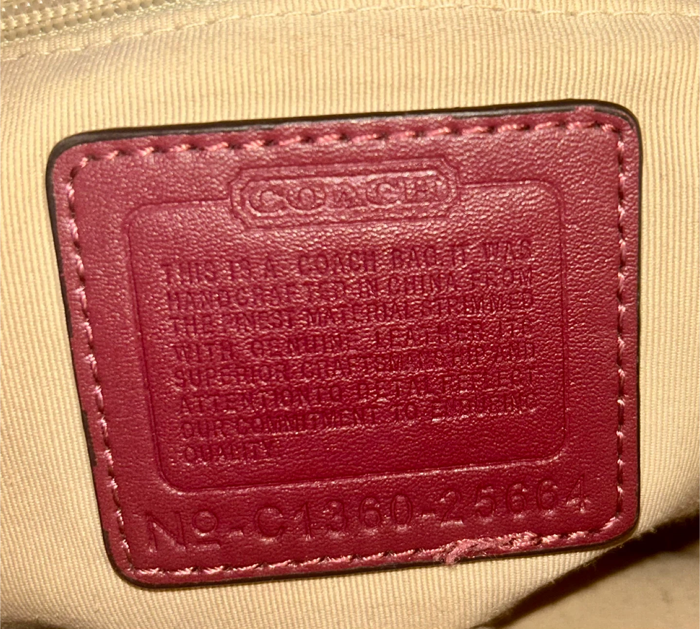 Coach Signature Canvas & Leather Crossbody Purse - photo 3