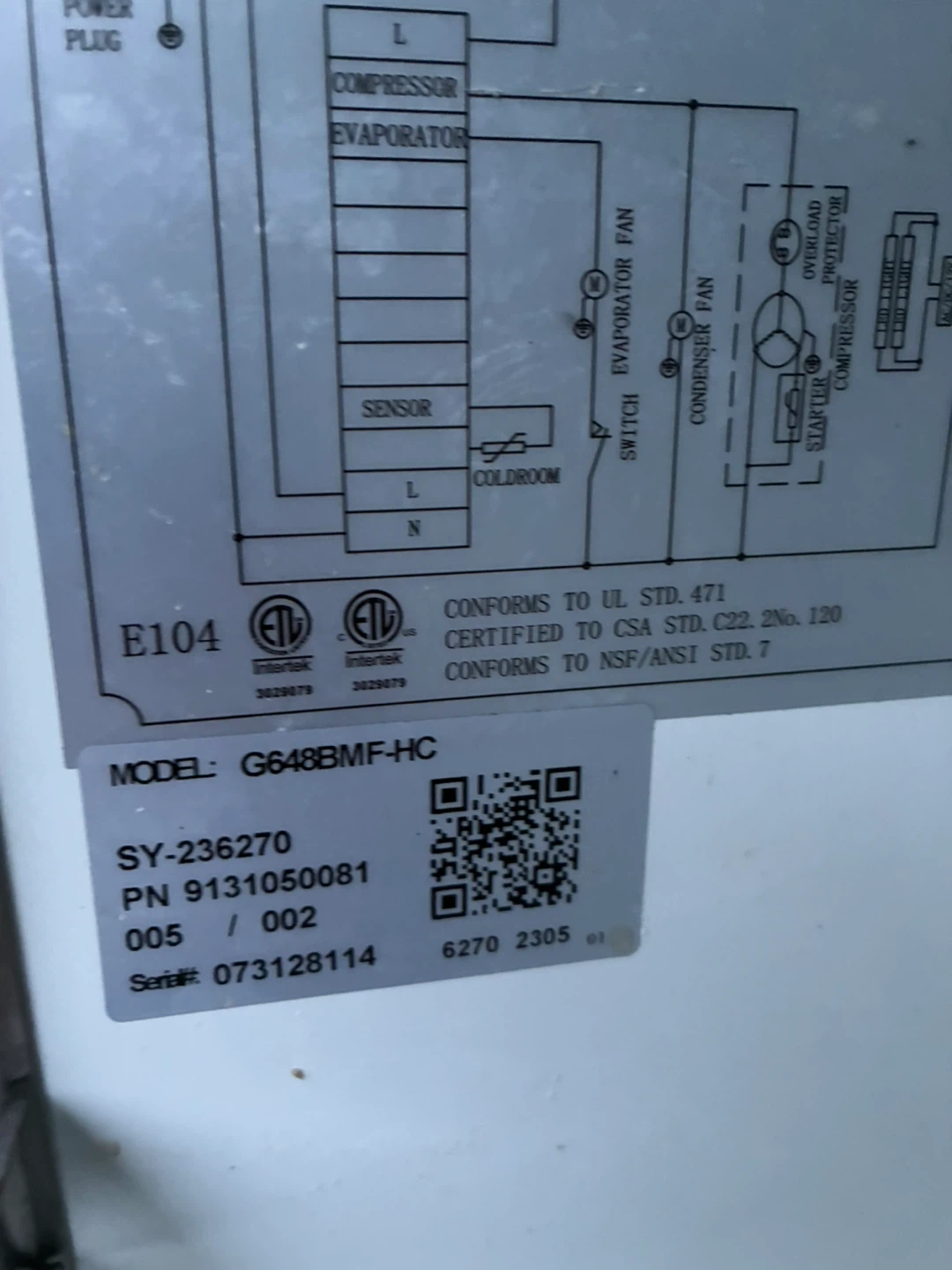 Reliant Glass Door Commercial Refrigerator Freezer Cooler - photo 5