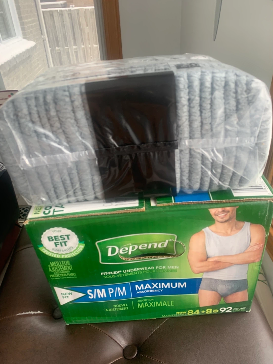 Depend Men's Fit-Flex Underwear S/M (46 Count)