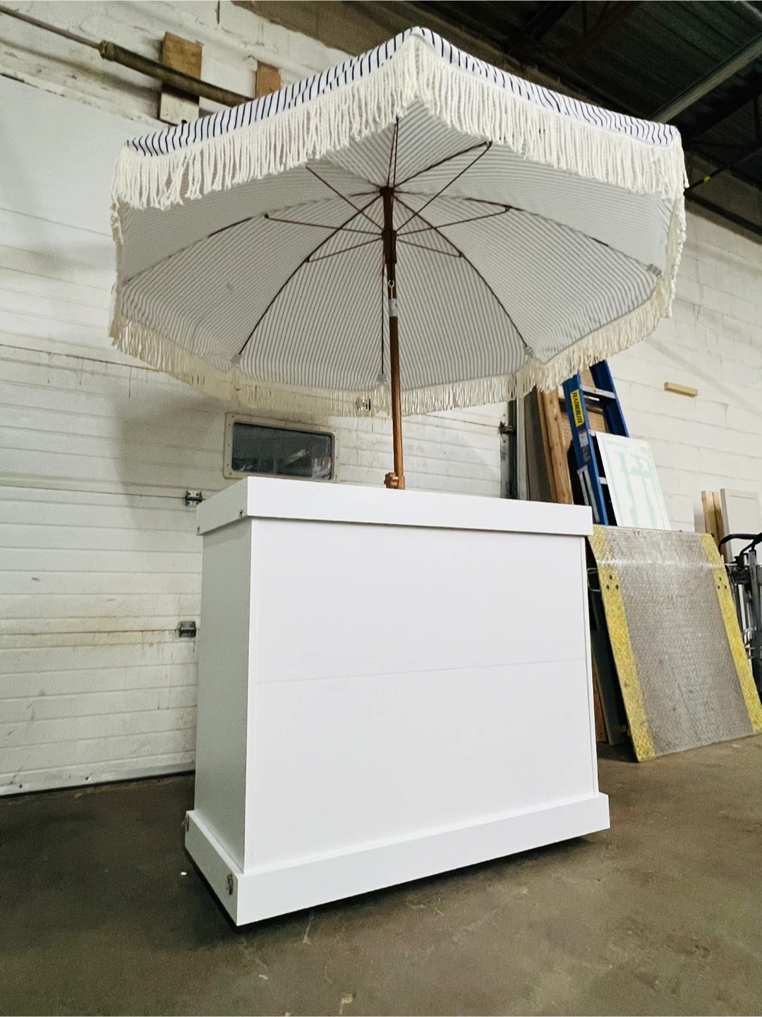 Collapsible Coffee Cart on Wheels – Mobile & Space Saving - photo 2