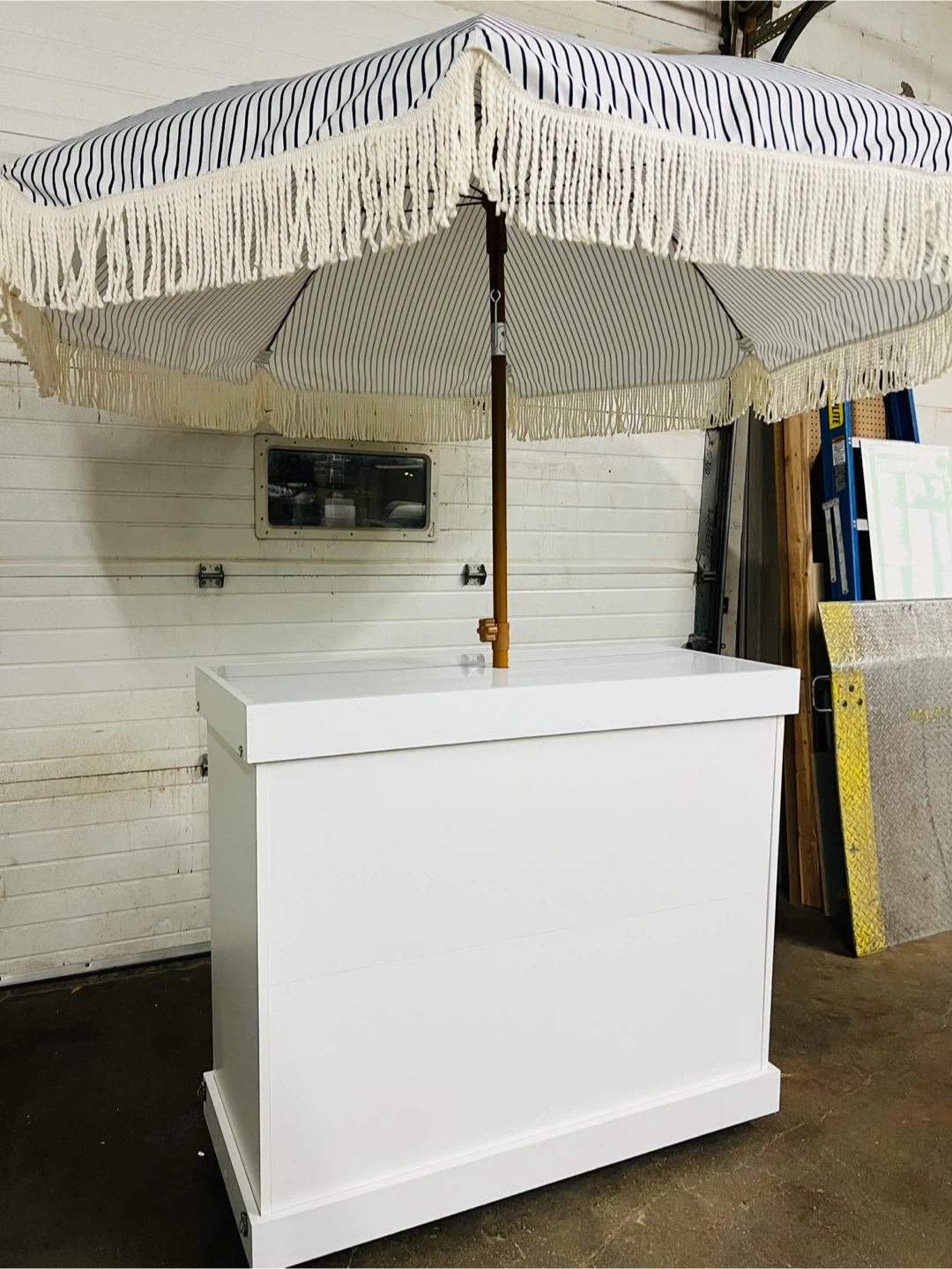 Collapsible Coffee Cart on Wheels – Mobile & Space Saving - photo 5