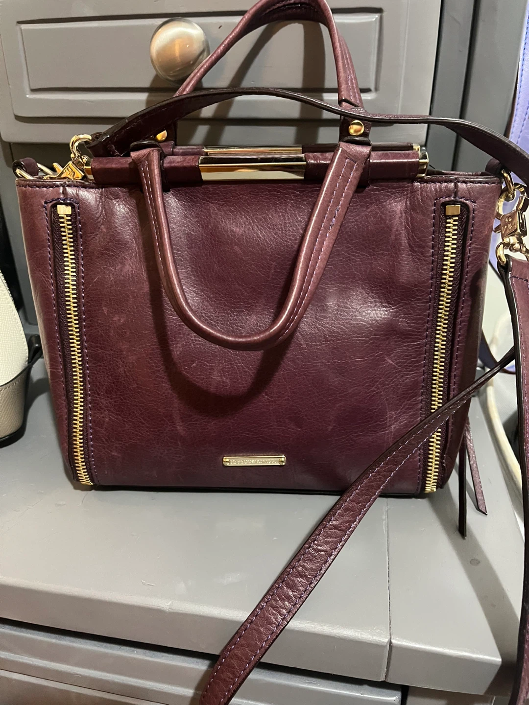 Rebecca Minkoff Leather Satchel Handbag