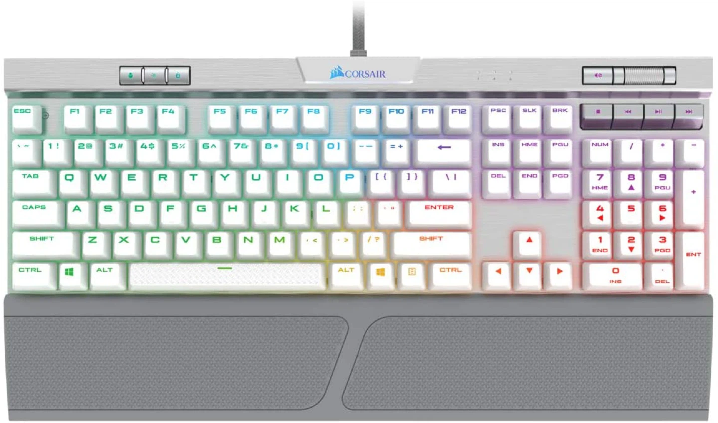 Custom White RGB Gaming PC with mouse + keyboard - photo 5
