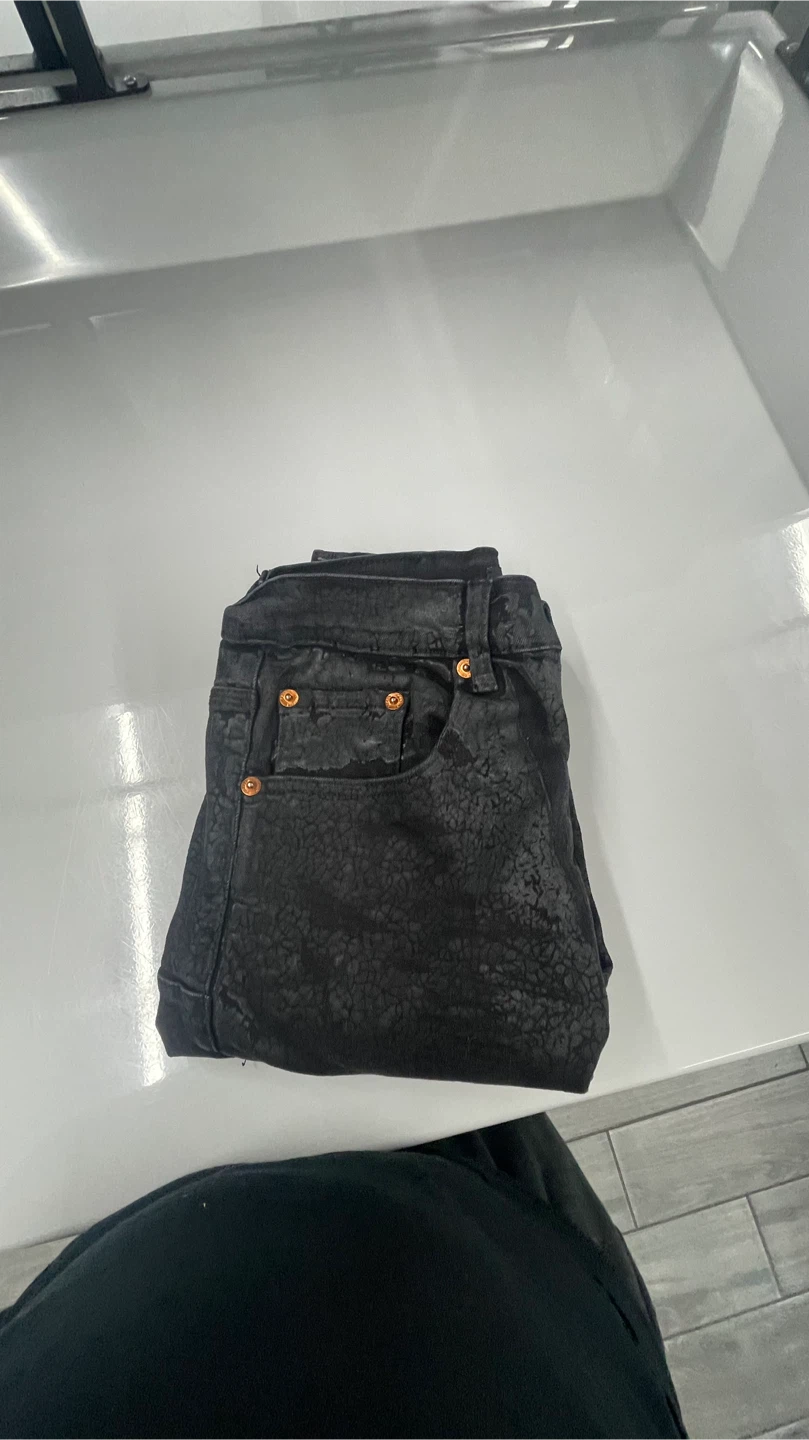 Purple Brand Black Textured Jeans - photo 4
