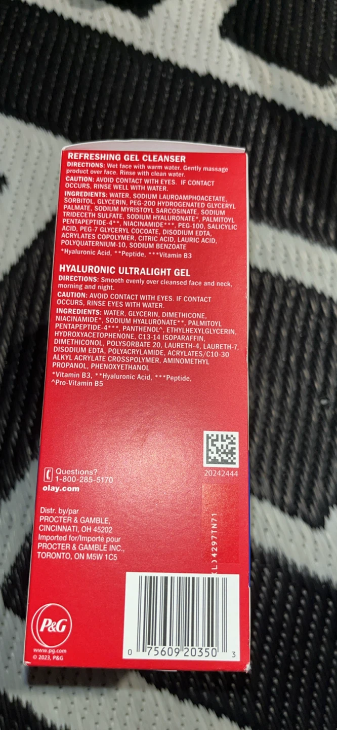 Hyaluronic Ultralight Gel & Refreshing Gel Cleanser - photo 3