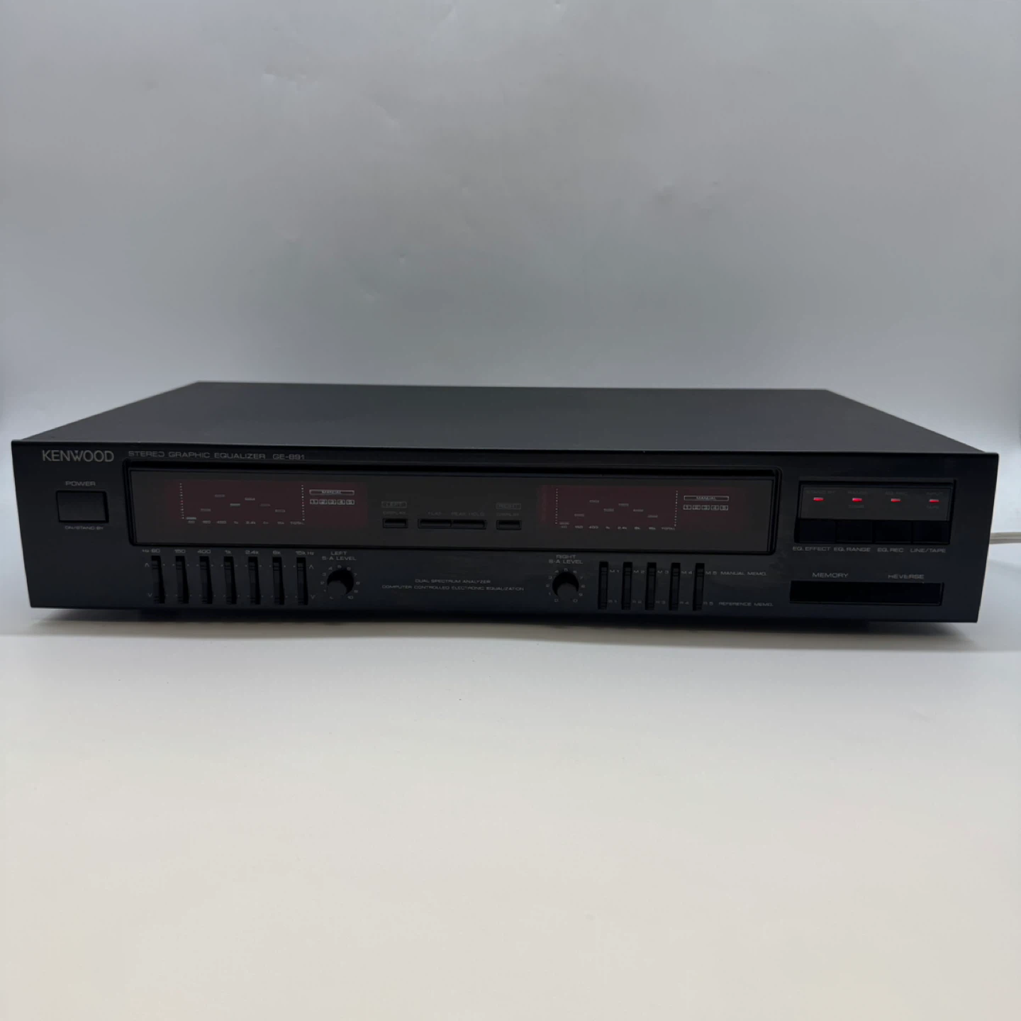 Kenwood GE-891  Graphic Equalizer Spectrum Analyzer Tested Japan