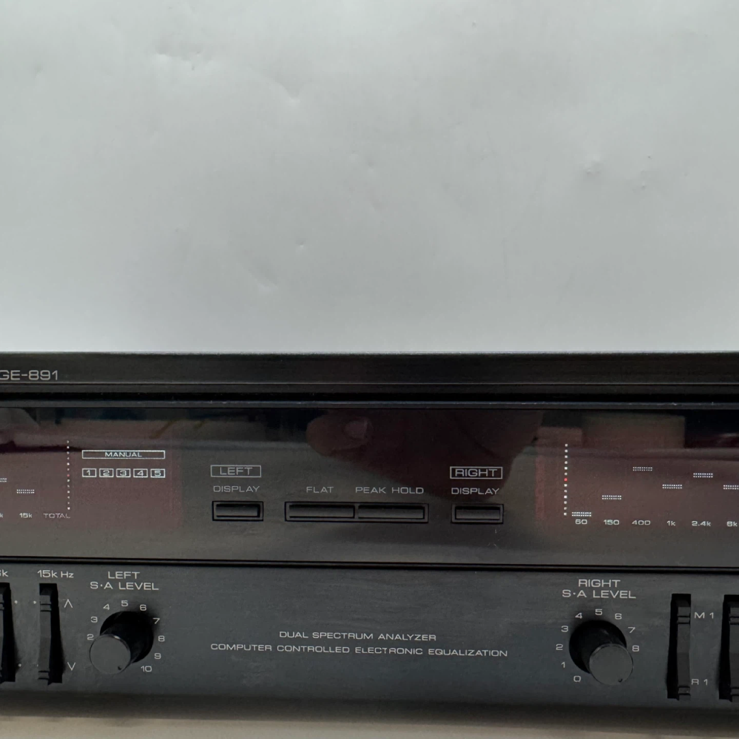 Kenwood GE-891  Graphic Equalizer Spectrum Analyzer Tested Japan - photo 3