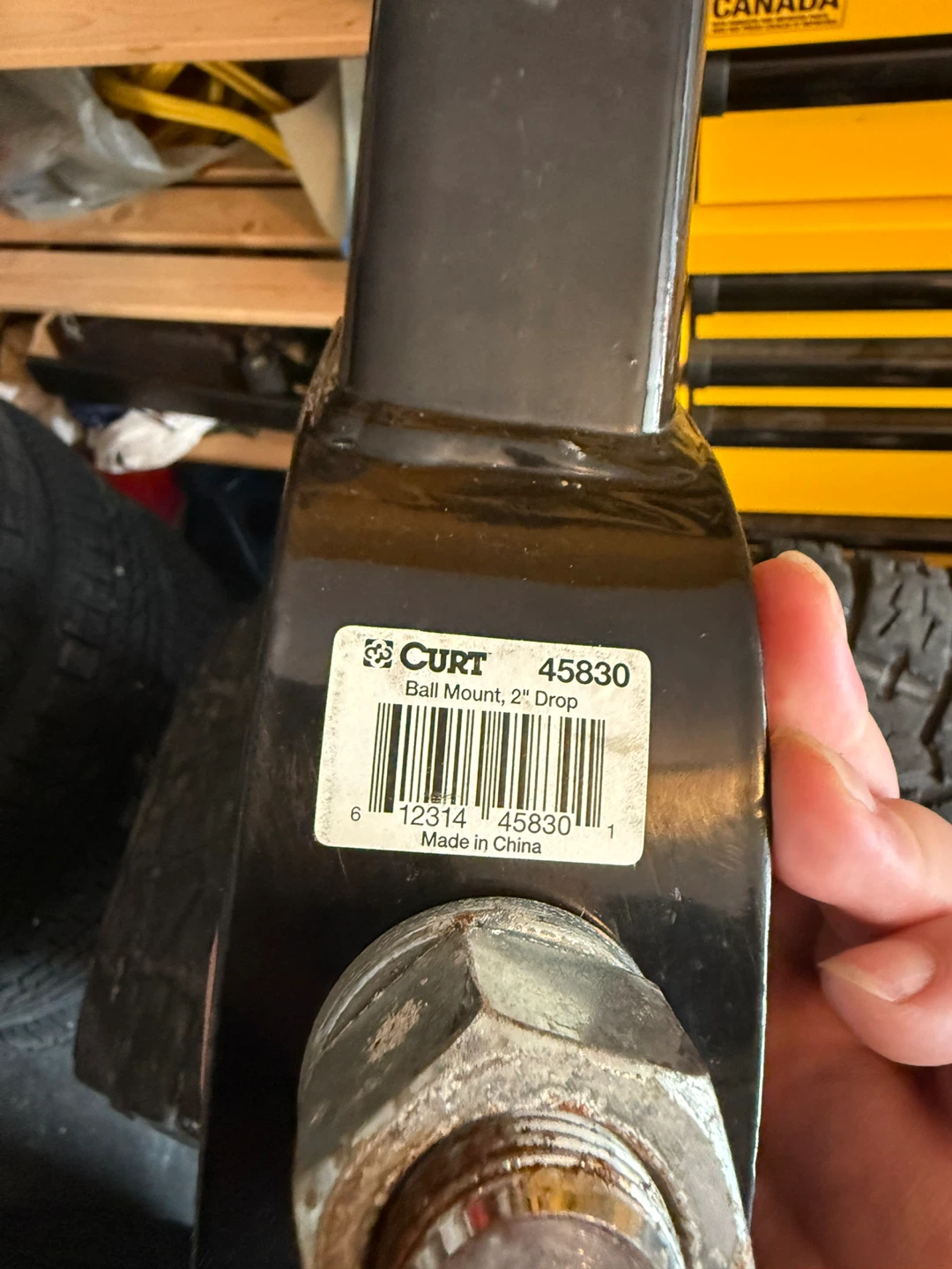 CURT Ball Mount 2" Drop - photo 2