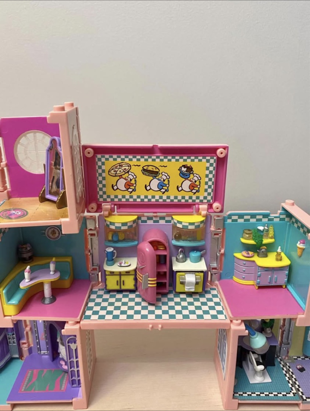DELUXE MANSION Polly Pocket Playset 1999 Bluebird Toys 6 houses - photo 4