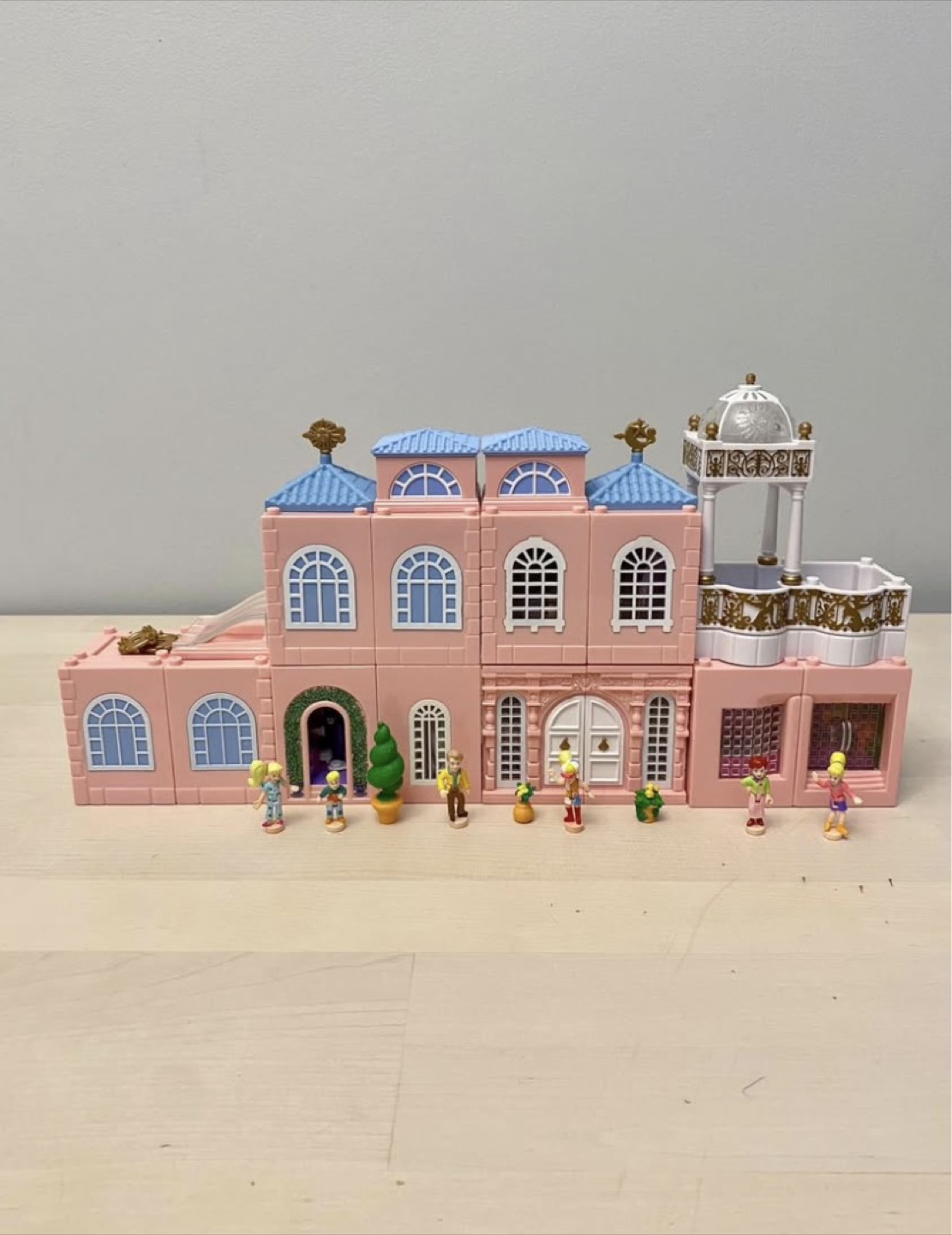 DELUXE MANSION Polly Pocket Playset 1999 Bluebird Toys 6 houses - photo 2