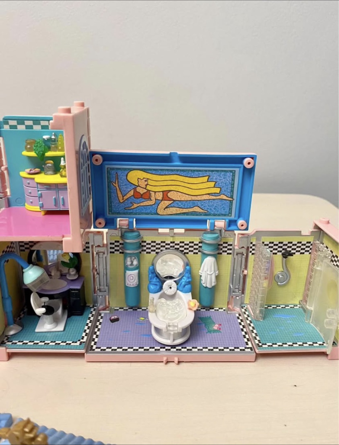 DELUXE MANSION Polly Pocket Playset 1999 Bluebird Toys 6 houses - photo 3