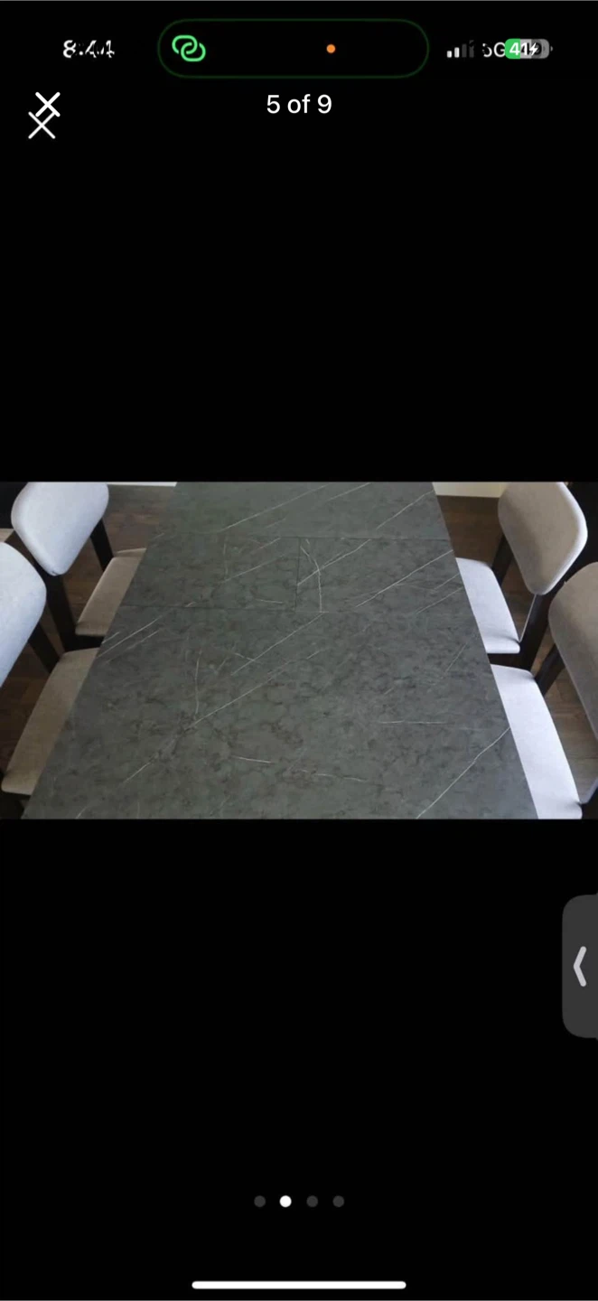 Sofa Bed n Matress Dining Table w Chairs Lamp - photo 5