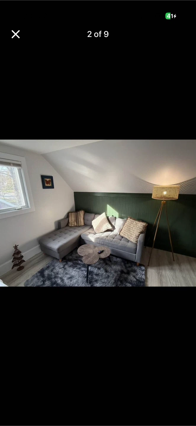 Sofa Bed n Matress Dining Table w Chairs Lamp - photo 2