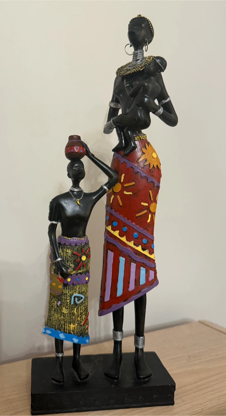 Set of 5 African Tribal Figurines - photo 3