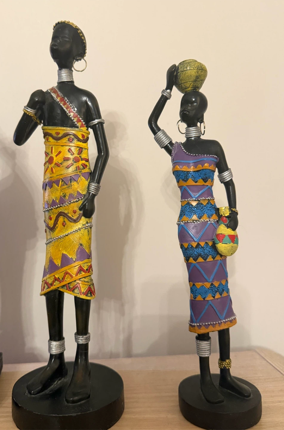 Set of 5 African Tribal Figurines - photo 4