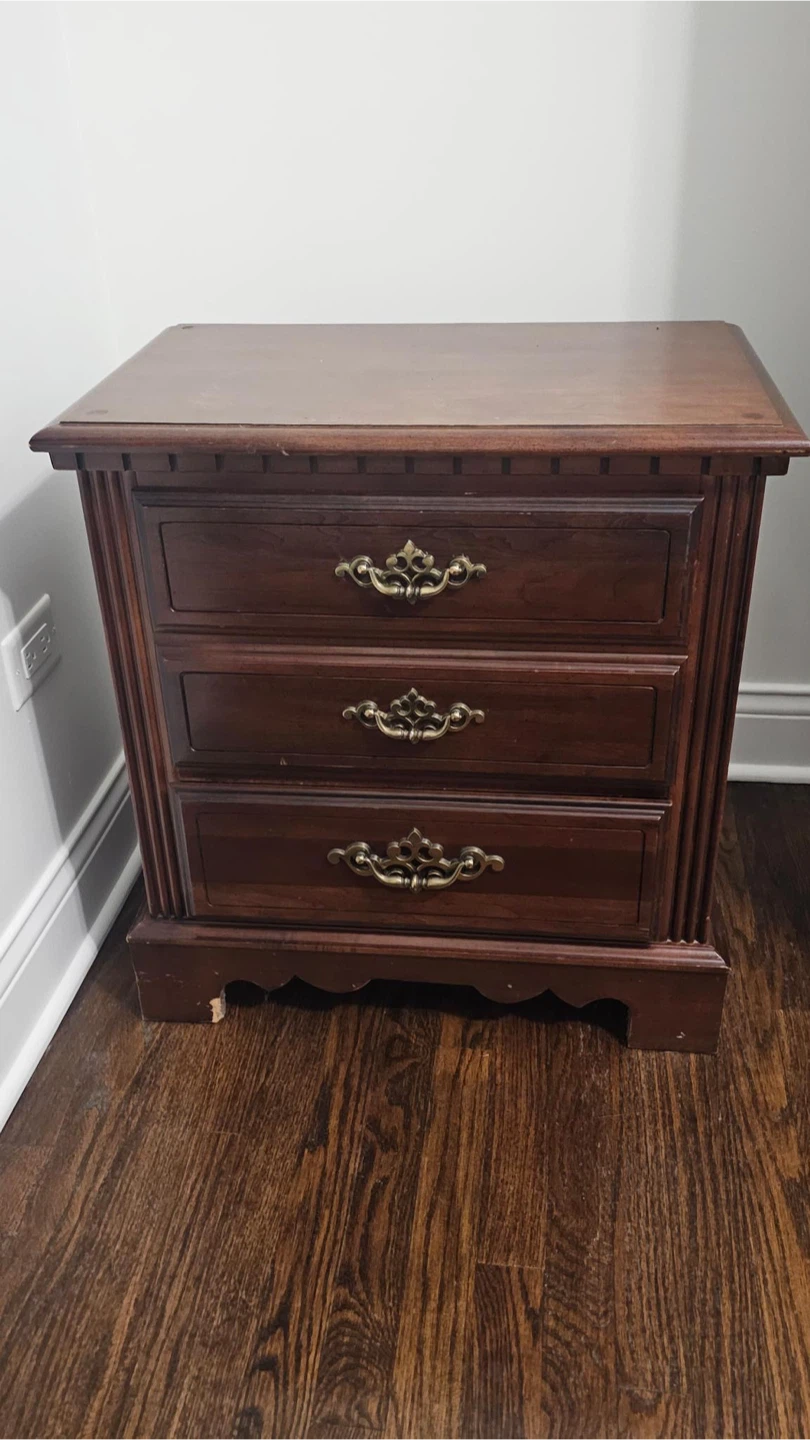 Wooden Nightstand choices