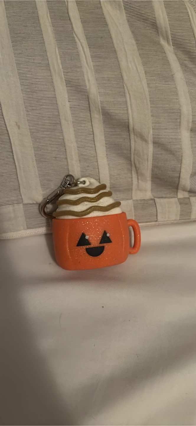 Pumpkin Spice Latte bath and body works hand sanitizer holder
