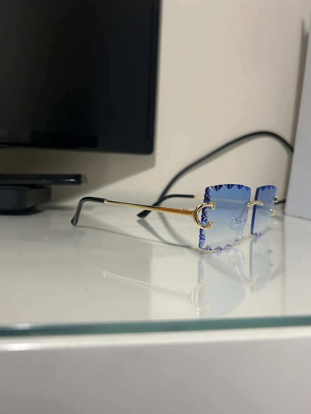 Cartier big c ice tint w wave cuts - photo 2