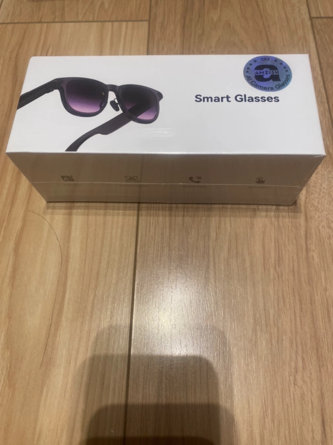 AMZISH Smart Glasses AI Camera 8MP HD Bluetooth Video Recording - photo 5