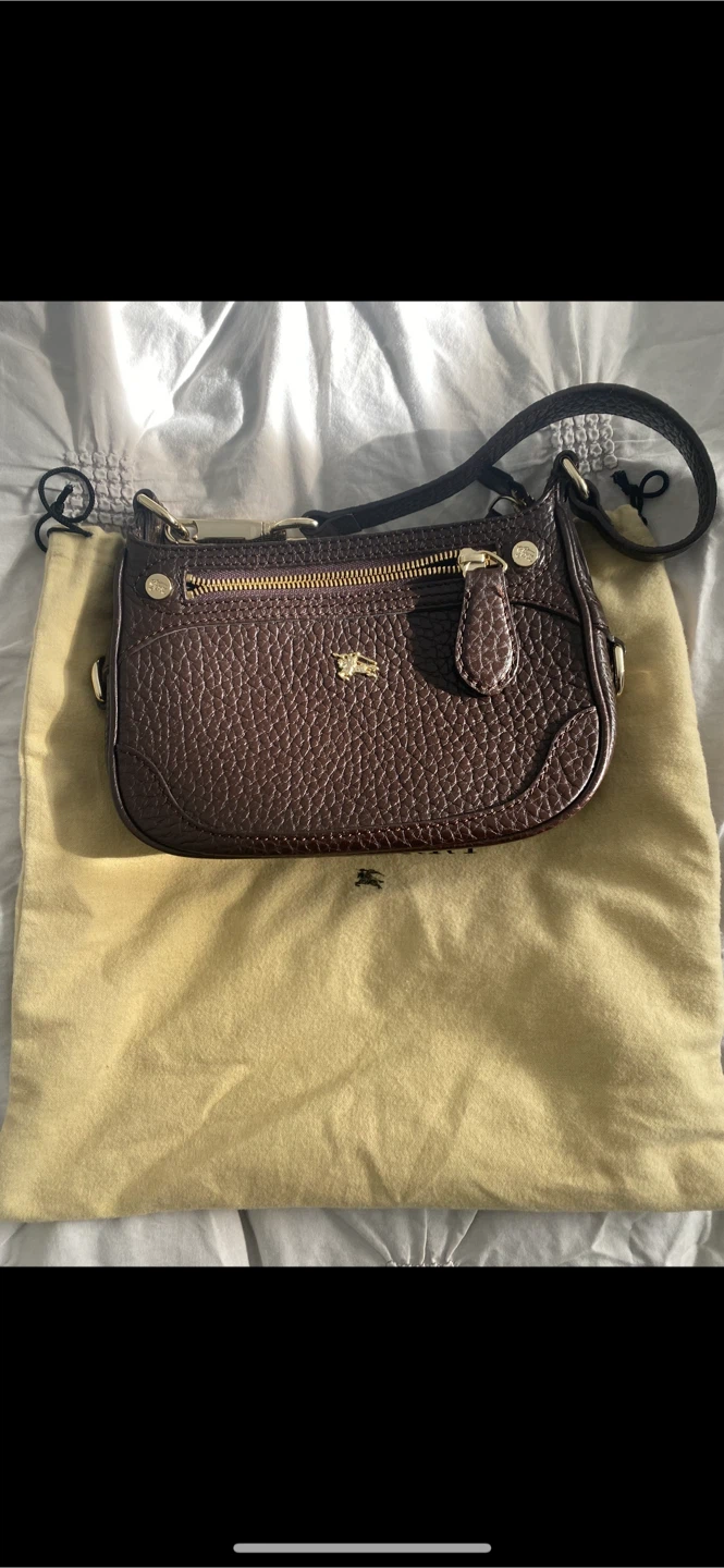 Burberry Brown Leather Shoulder Bag - photo 4