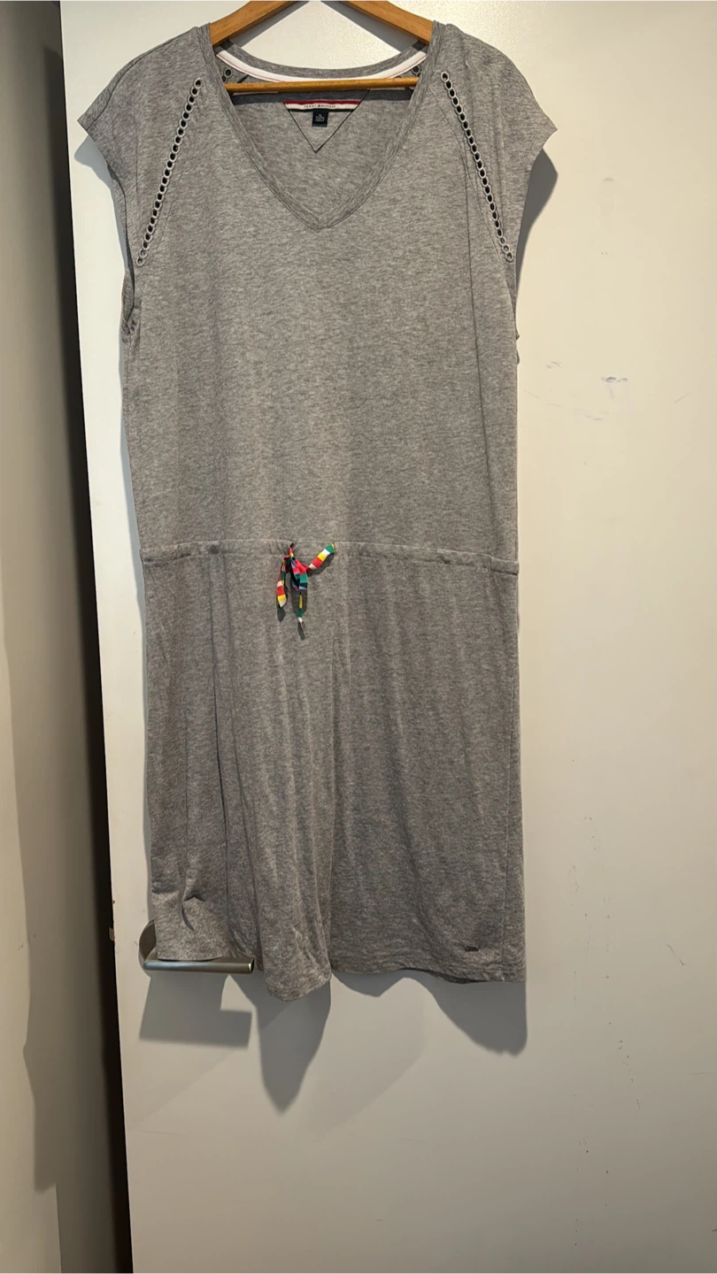 Tommy Hilfiger Gray Jersey Dress XL